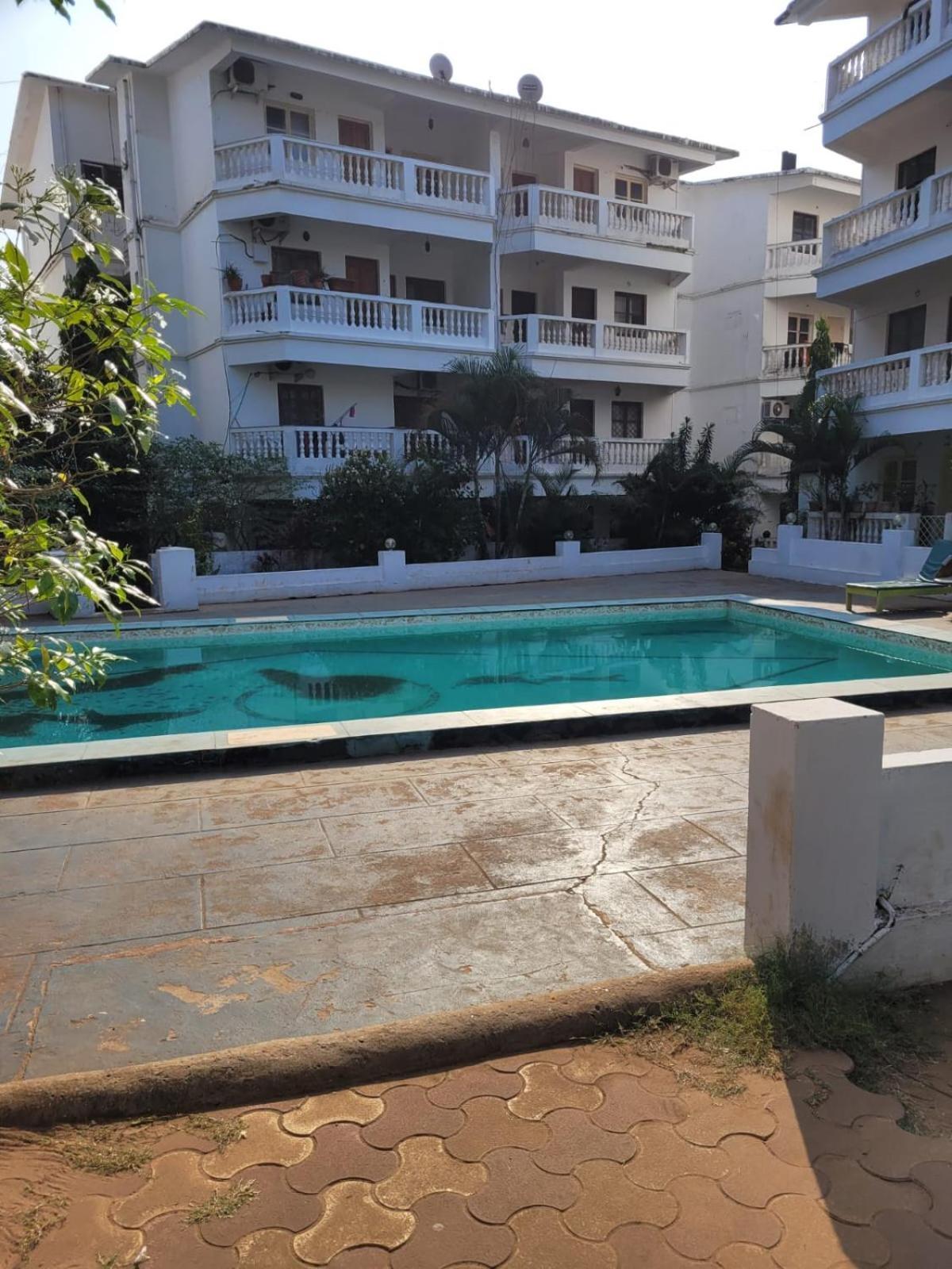 Comfortable 1Bhk Resort Aptmt With Pool At Candolim For 4 Ppl Sinquerim Екстериор снимка